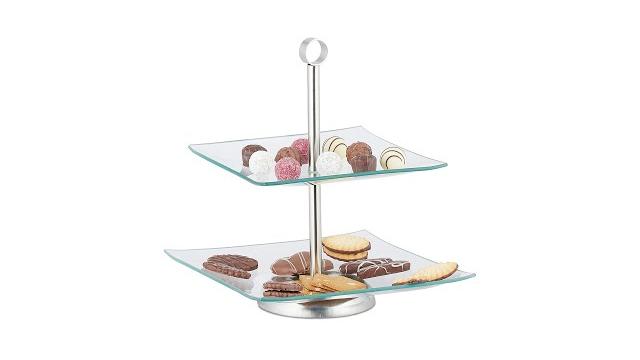 Relaxdays Etagere 2-stufig Bild 2