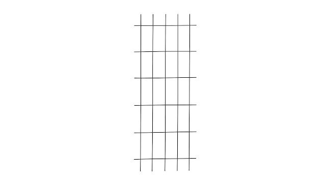 Relaxdays Rankgitter Metall 150 cm Bild 2
