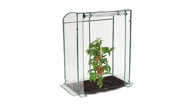 Relaxdays Tomatengewächshaus mit PVC-Folie Bild 2