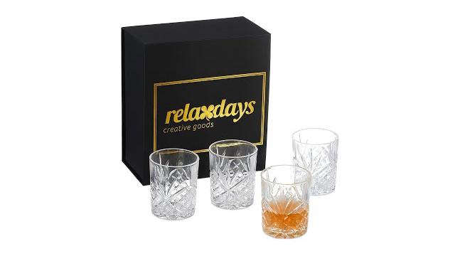Relaxdays 4er Set Whisky Gläser Bild 2