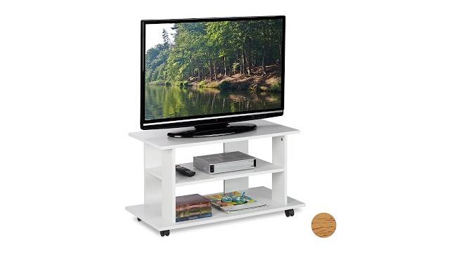 Relaxdays TV Board fahrbar Bild 2