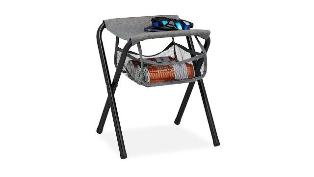 Relaxdays Campinghocker faltbar mit Tasche Bild 2
