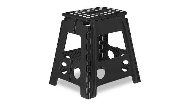 Relaxdays Klapphocker faltbar XL Bild 2