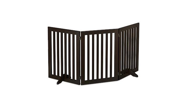Relaxdays Braunes Absperrgitter 70 cm Bild 2