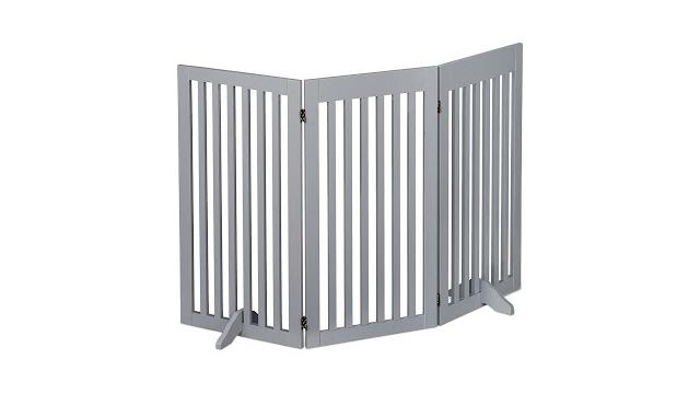 Relaxdays Graues Absperrgitter 92 cm Bild 2